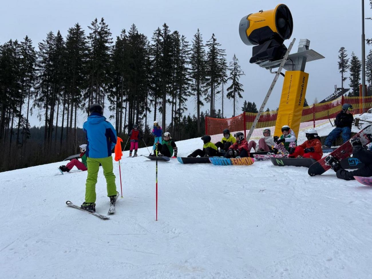 Lyžařský výcvikový kurz 7. ročníku - Zadov