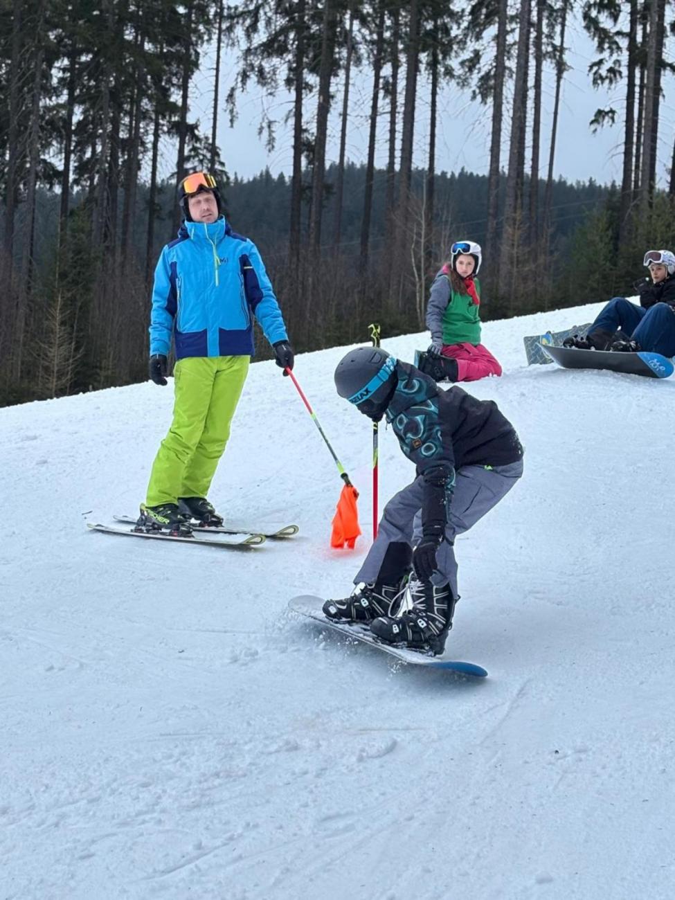Lyžařský výcvikový kurz 7. ročníku - Zadov