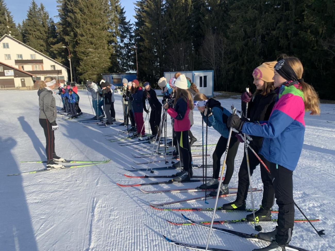 Lyžařský výcvikový kurz 7. ročníku - Zadov