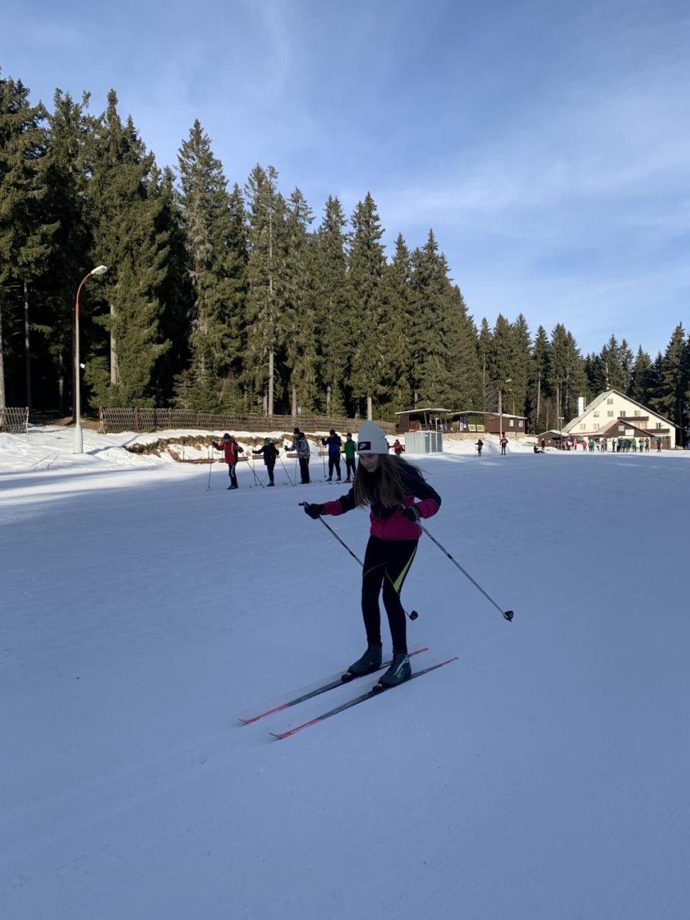 Lyžařský výcvikový kurz 7. ročníku - Zadov