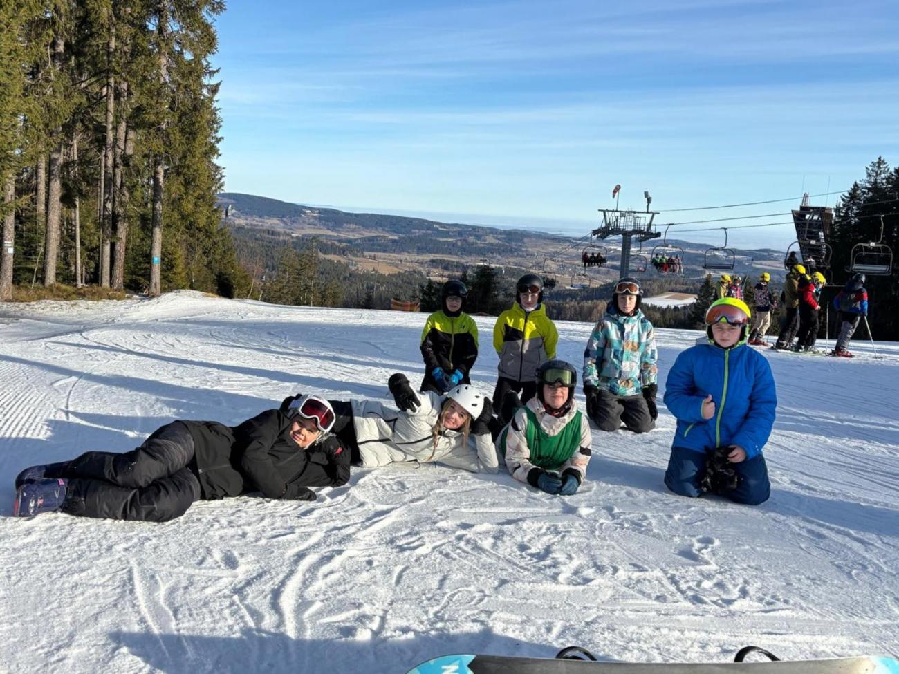 Lyžařský výcvikový kurz 7. ročníku - Zadov