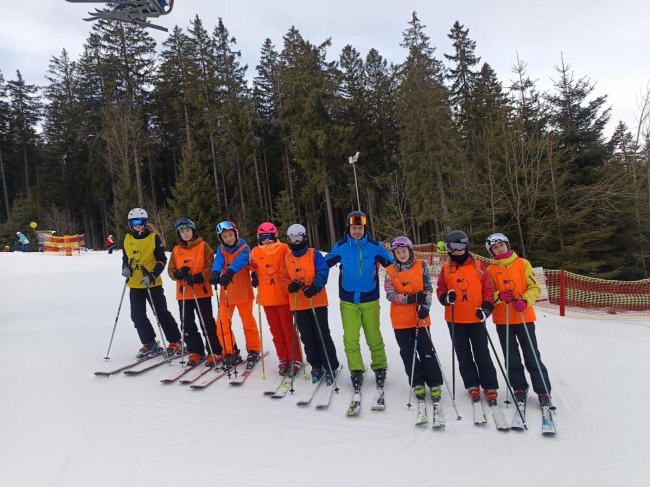 Lyžařský výcvikový kurz 7. ročníku - Zadov