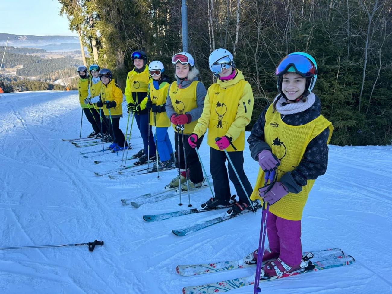 Lyžařský výcvikový kurz 7. ročníku - Zadov