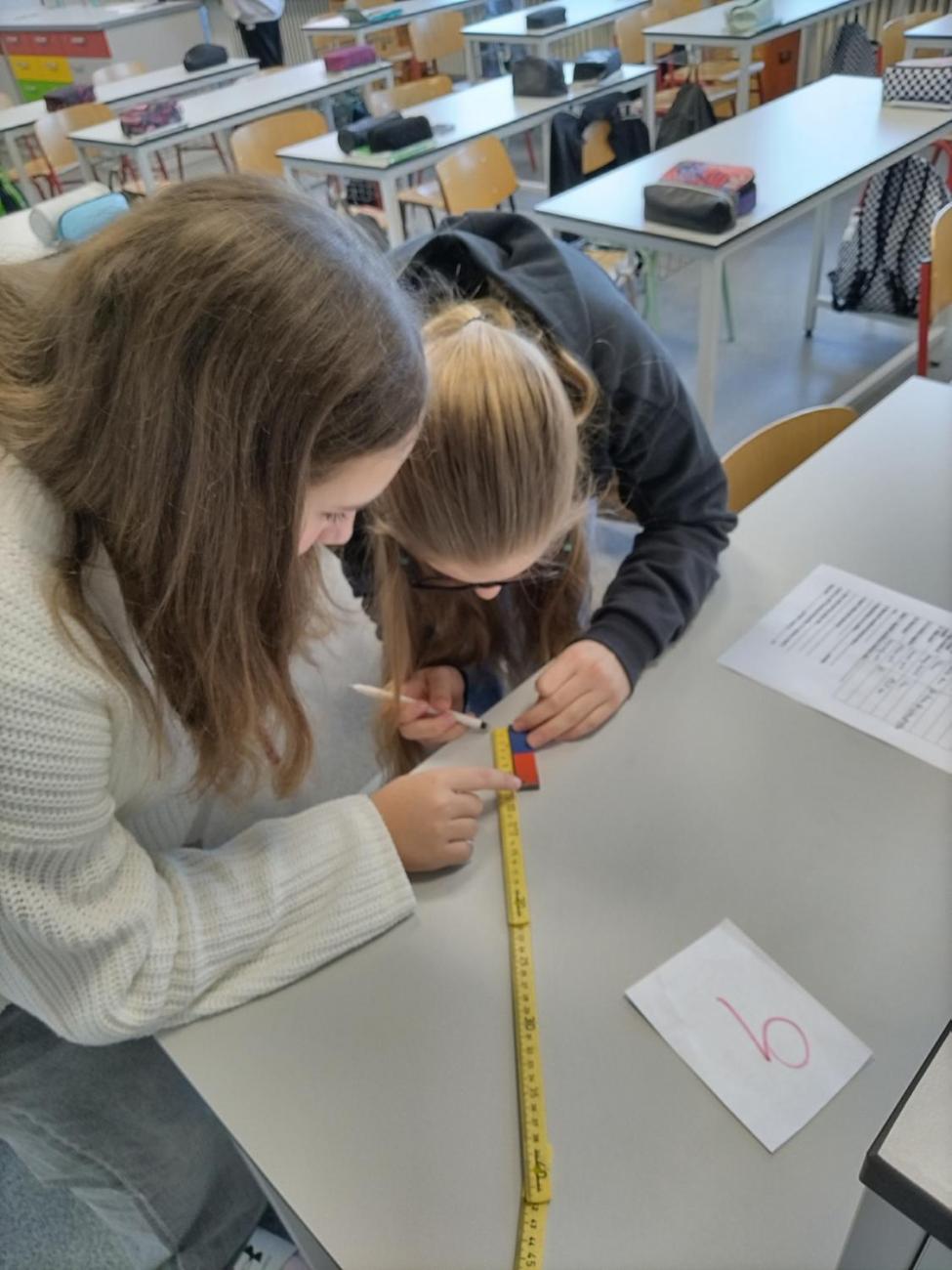 Fyzika 6. ročník - praktická měření délky 