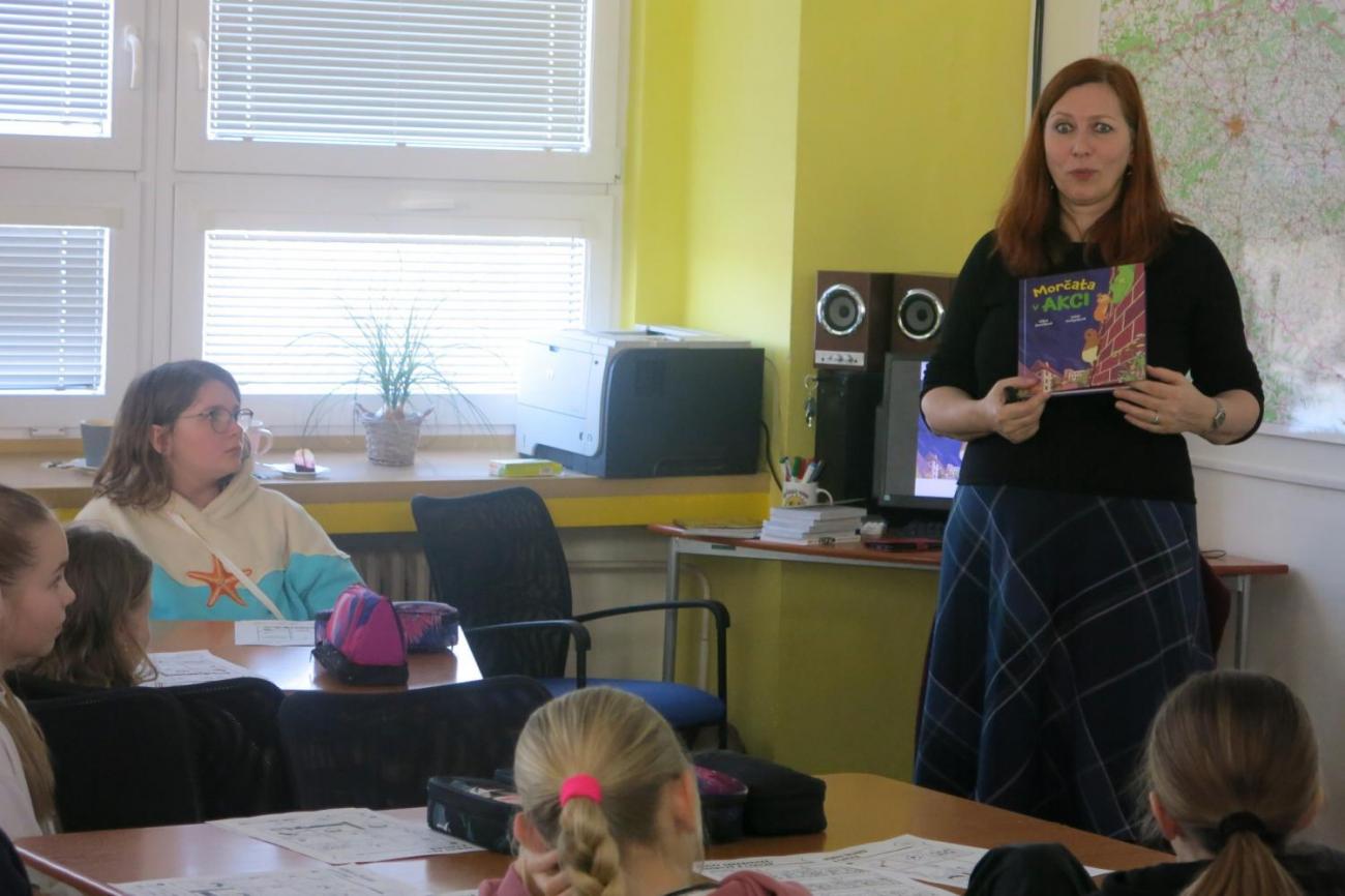 Beseda se spisovatelkou Klárou Smolíkovou – Mluvíme v bublinách