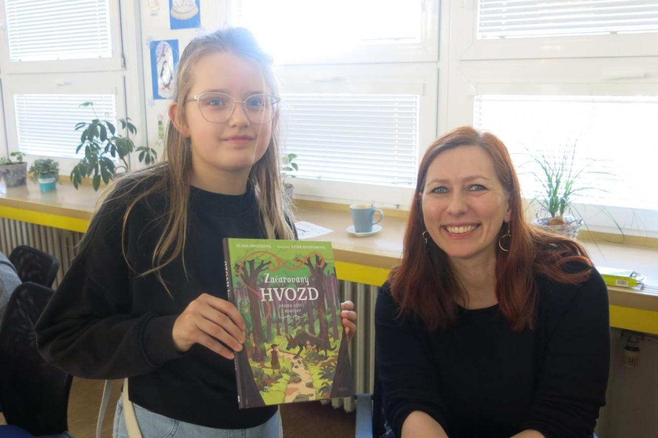 Beseda se spisovatelkou Klárou Smolíkovou – Mluvíme v bublinách