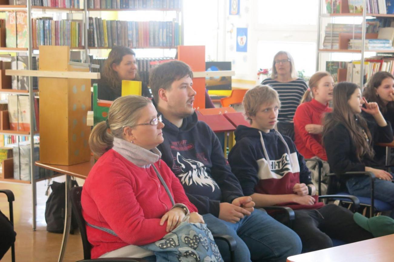 Projekt "Budka" - spolupráce 7.C s klienty DTS Jihlava