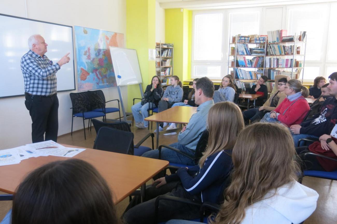 Projekt "Budka" - spolupráce 7.C s klienty DTS Jihlava