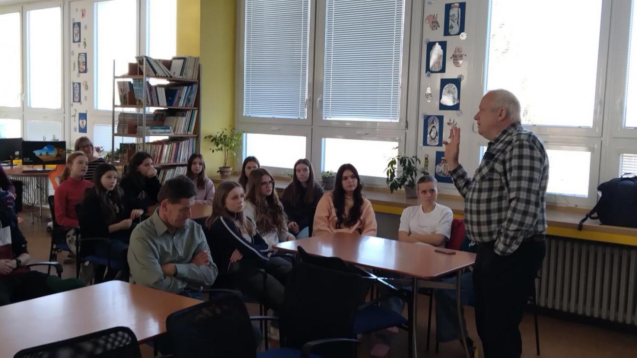 Projekt "Budka" - spolupráce 7.C s klienty DTS Jihlava