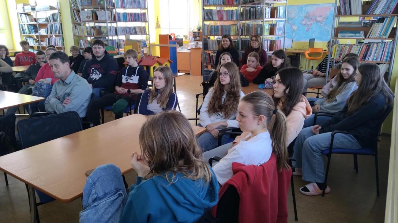 Projekt "Budka" - spolupráce 7.C s klienty DTS Jihlava