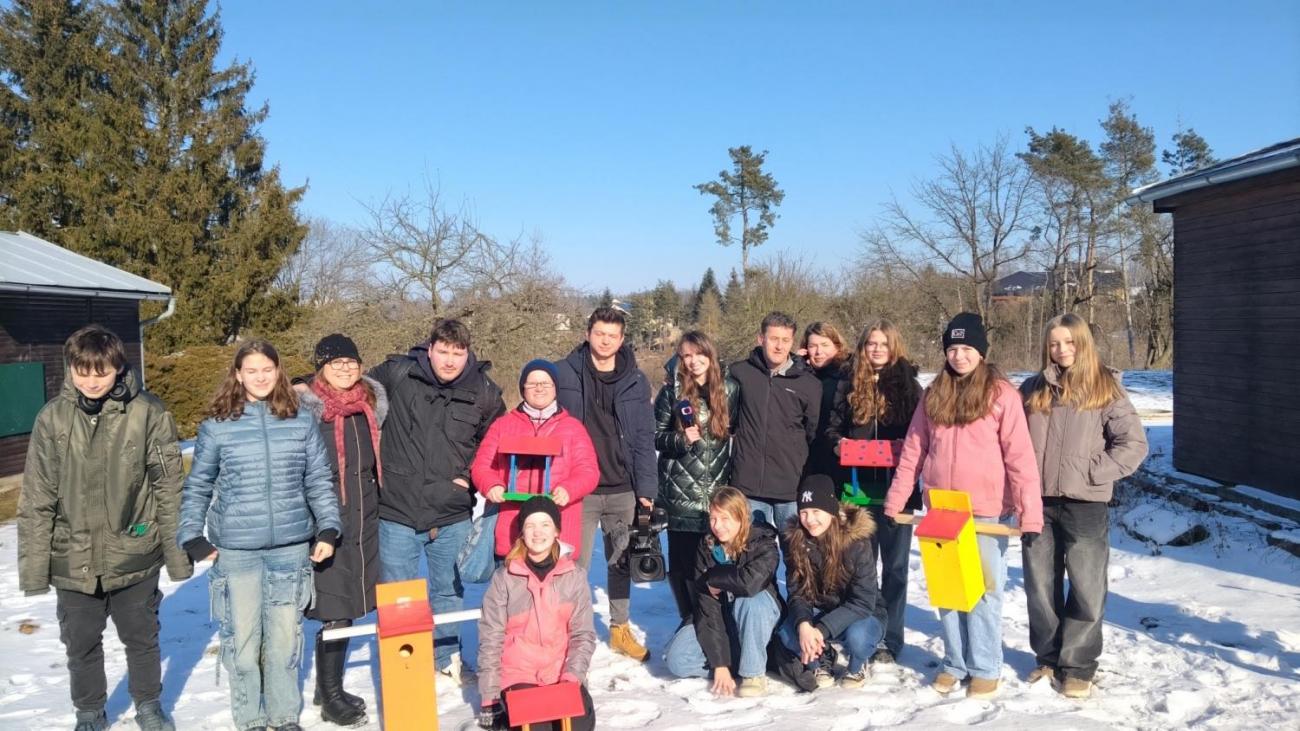 Projekt "Budka" - spolupráce 7.C s klienty DTS Jihlava