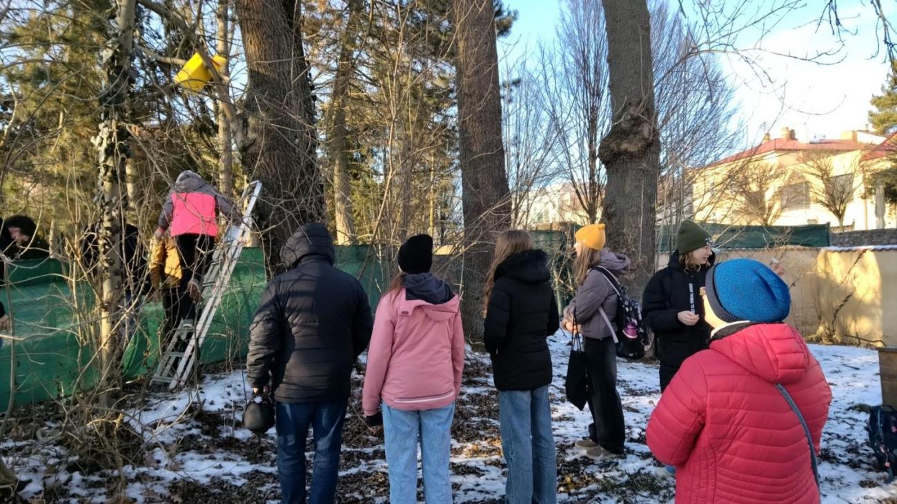 Projekt "Budka" - spolupráce 7.C s klienty DTS Jihlava