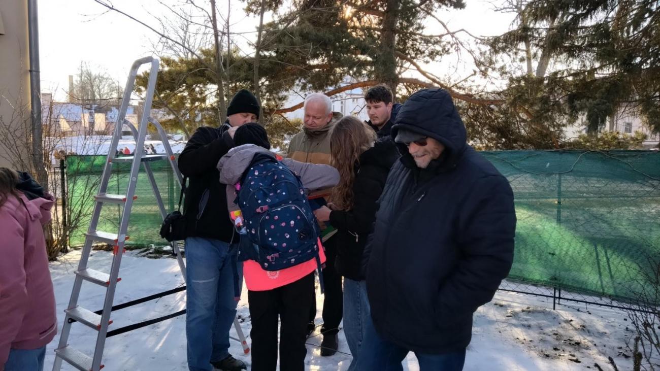Projekt "Budka" - spolupráce 7.C s klienty DTS Jihlava