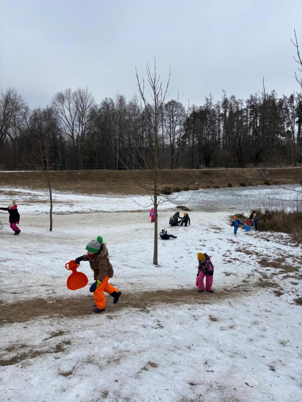 Zimní radovánky 1.B a 9.B