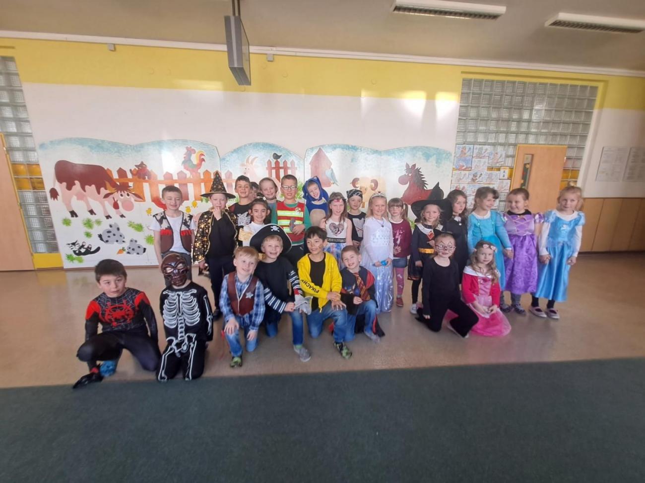 Karneval prvňáčků