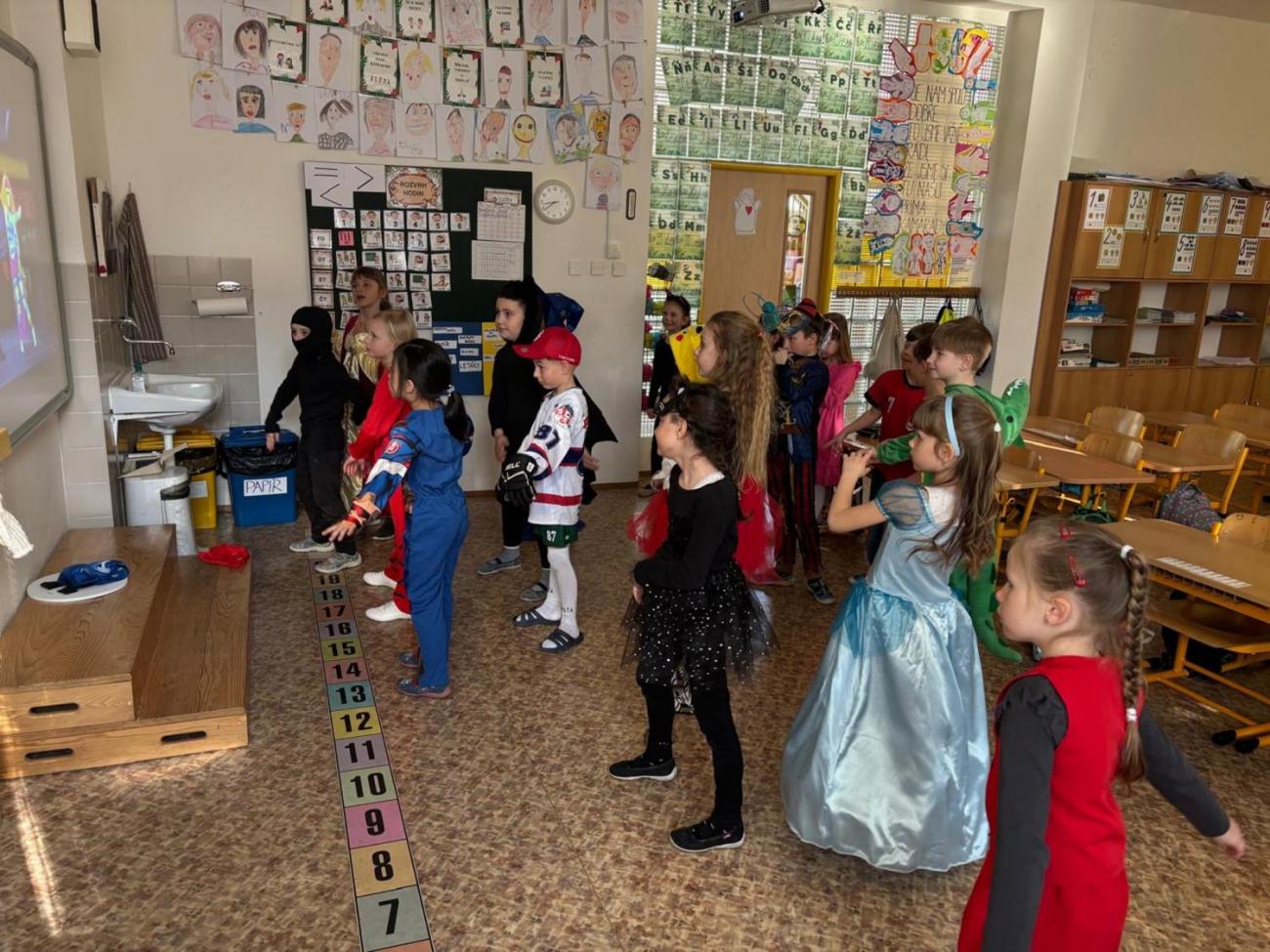 Karneval prvňáčků