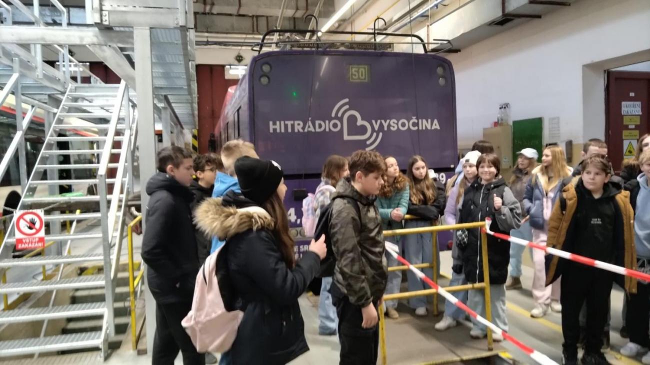 Svět práce- Dopravní podnik města Jihlavy   7.C