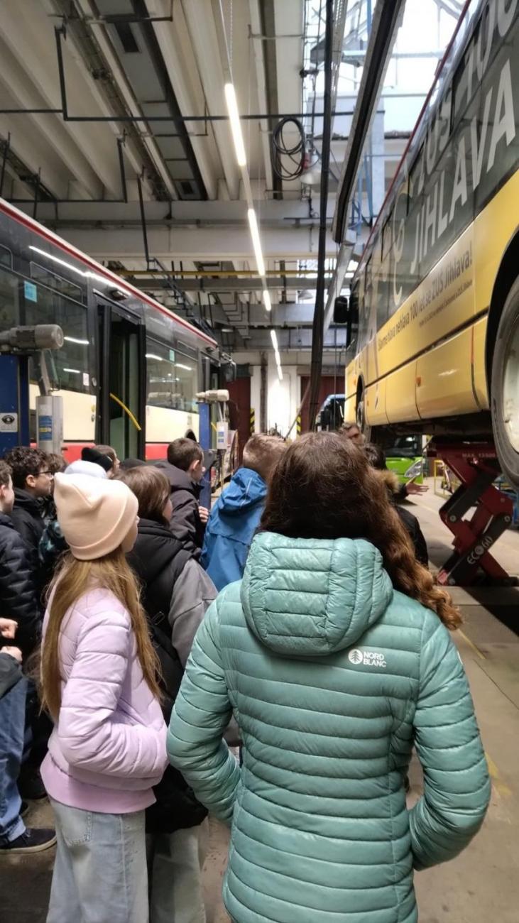 Svět práce- Dopravní podnik města Jihlavy   7.C