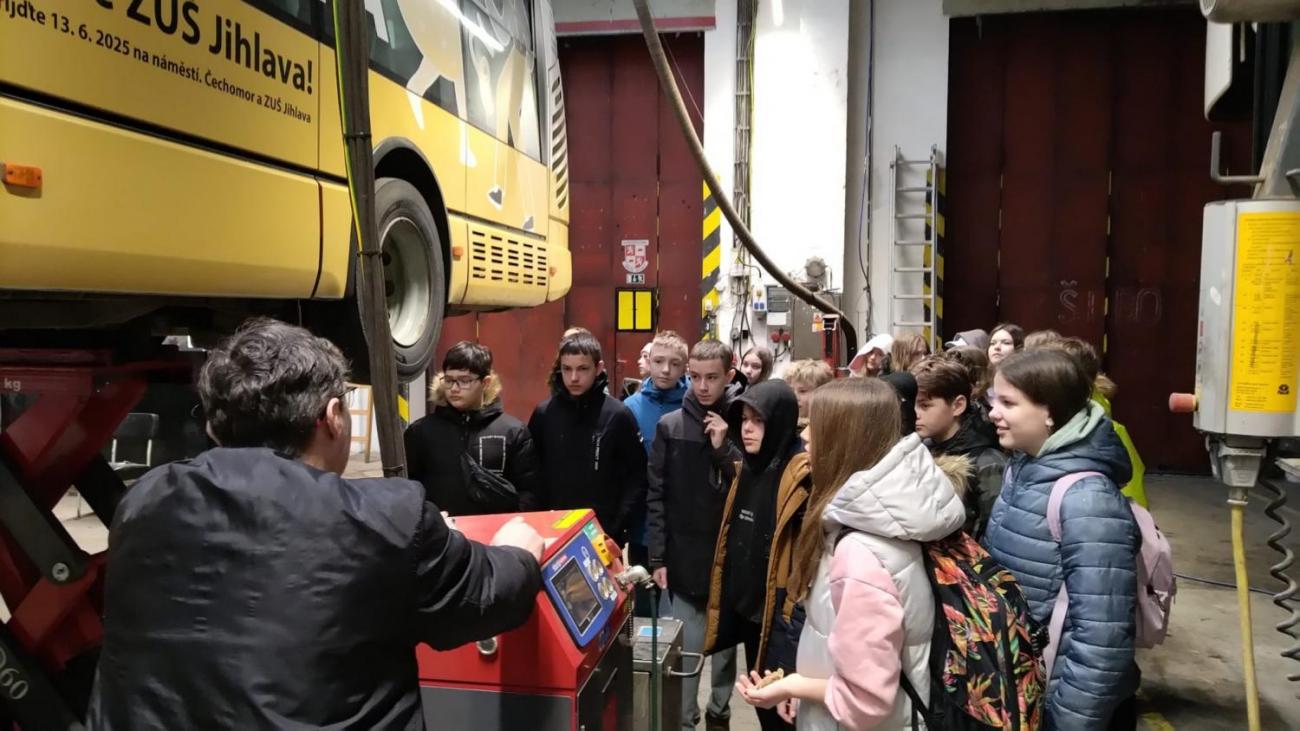 Svět práce- Dopravní podnik města Jihlavy   7.C