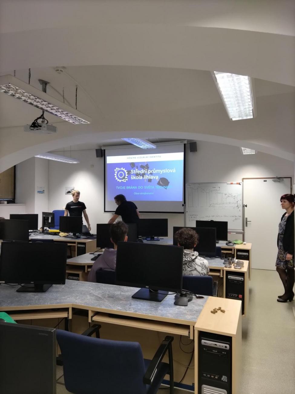 Exkurze na Sřední průmyslové škole Jihlava