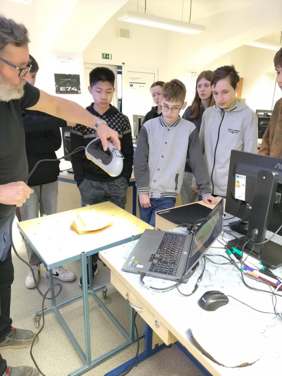 Exkurze na Sřední průmyslové škole Jihlava