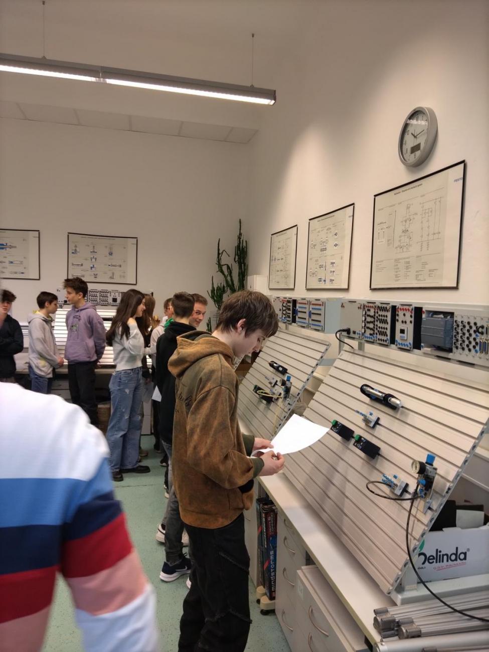 Exkurze na Sřední průmyslové škole Jihlava