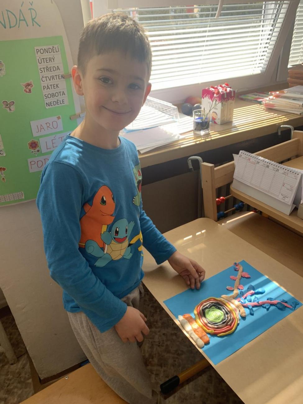 PKČ - práce s plastelínou  2.B