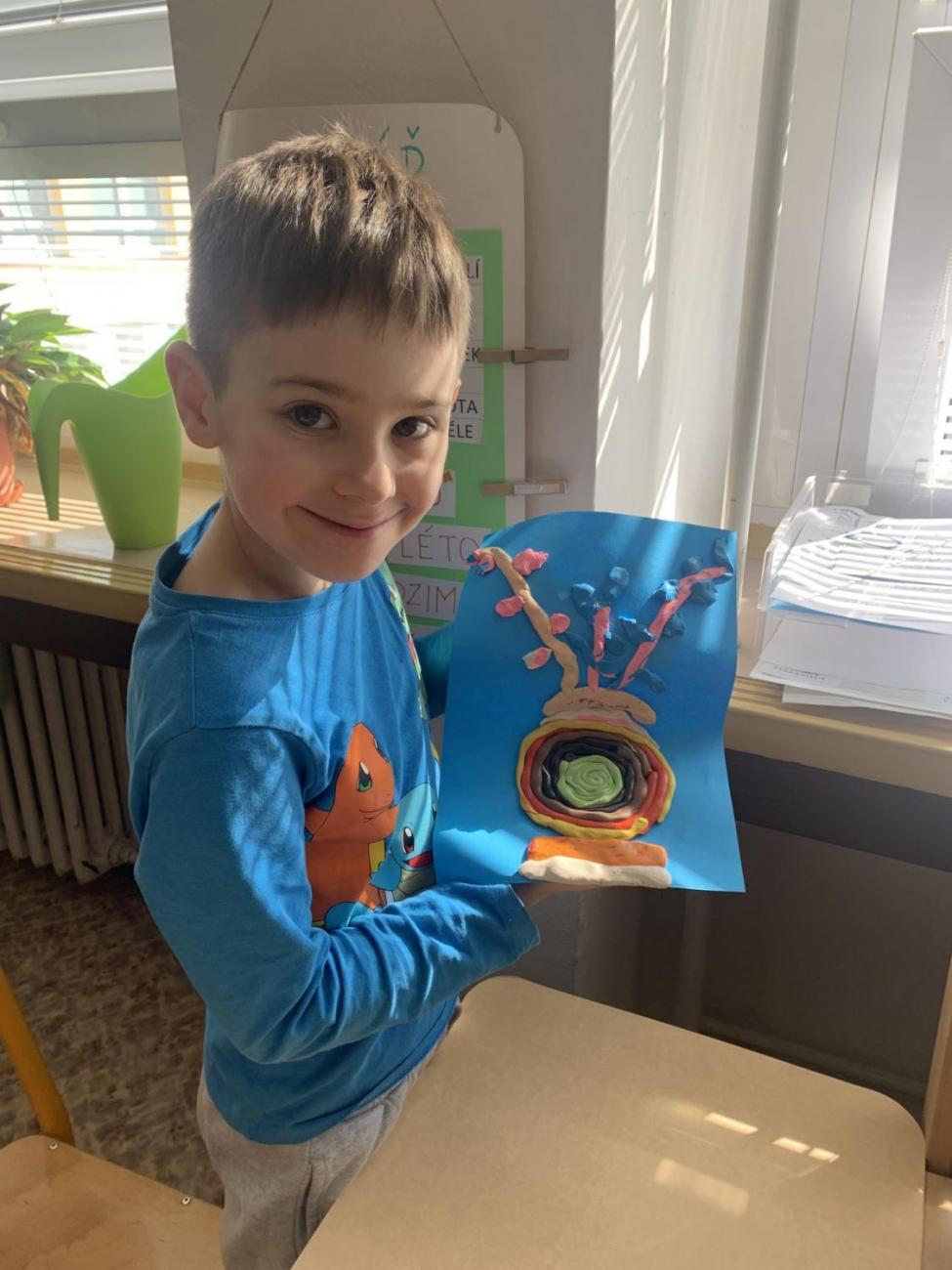 PKČ - práce s plastelínou  2.B