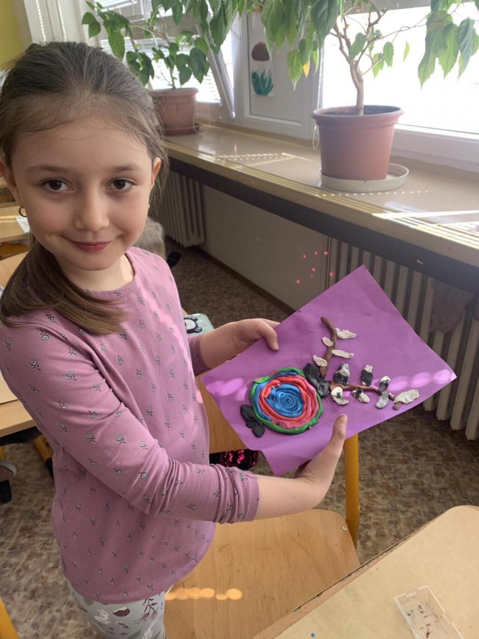 PKČ - práce s plastelínou  2.B