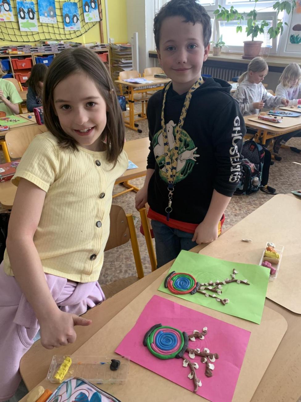 PKČ - práce s plastelínou  2.B