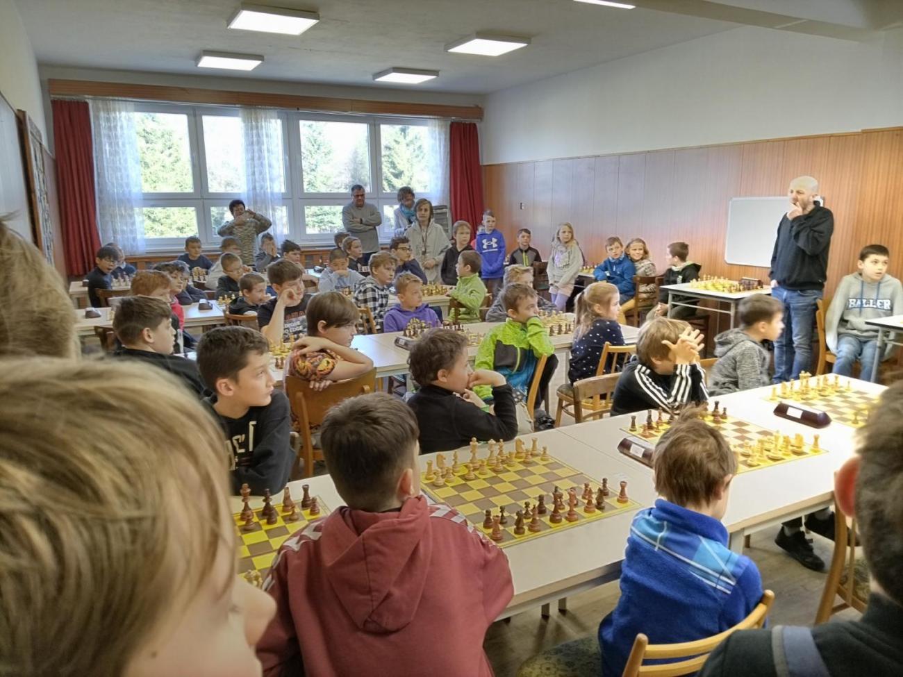 Šachy – krajské kolo, 2. místo