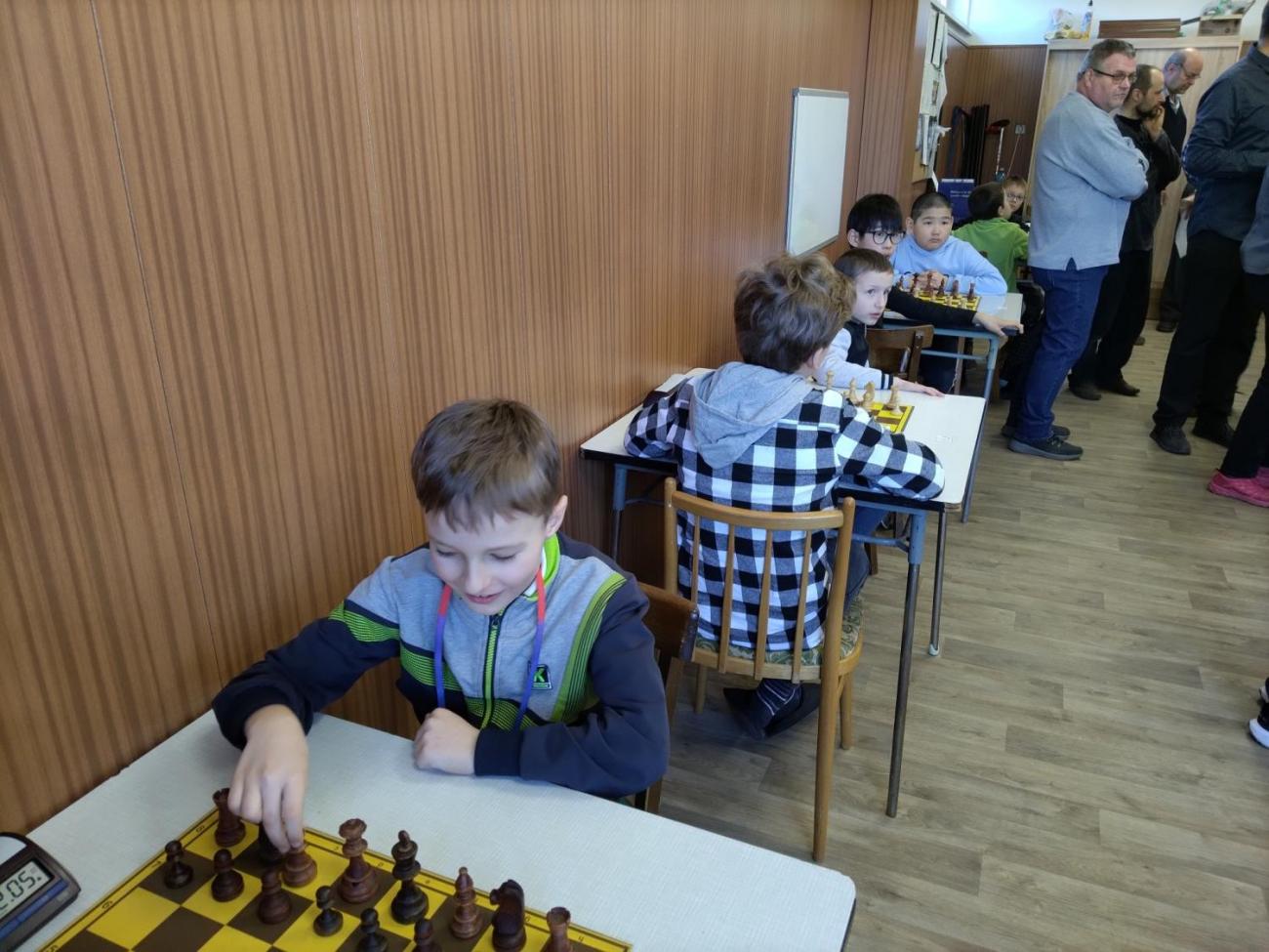 Šachy – krajské kolo, 2. místo