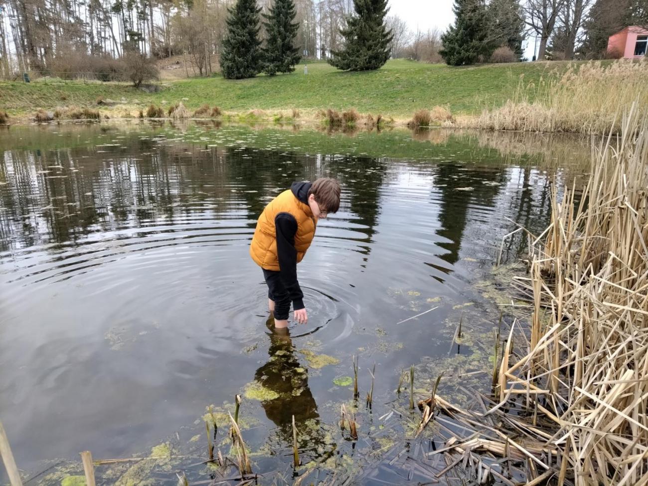 Žáci naší školy opět pomáhali přírodě v rámci akce Čistá Vysočina