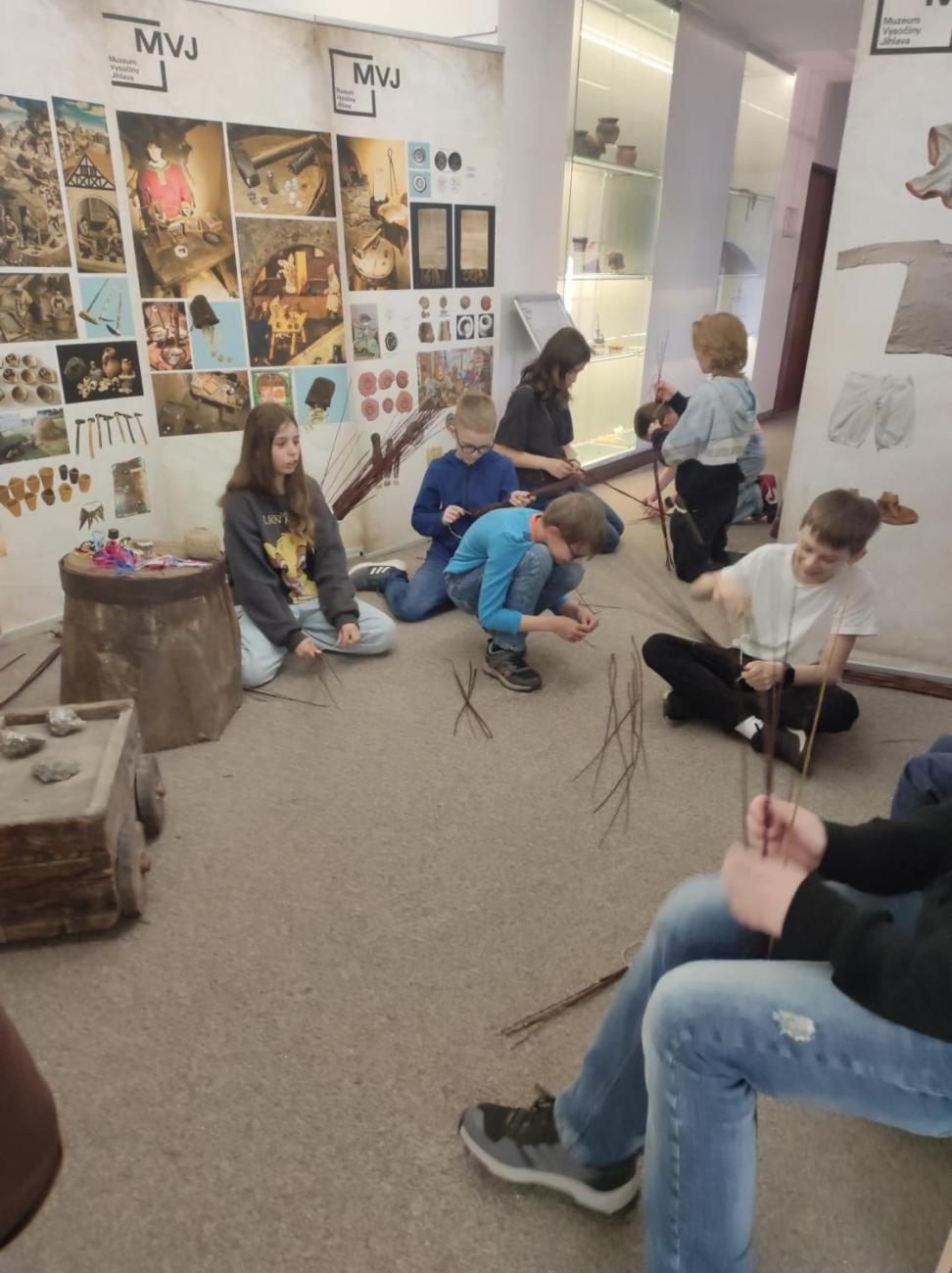 Velikonoční tradice a zvyky – návštěva Muzea Vysočiny v Jihlavě  5.A