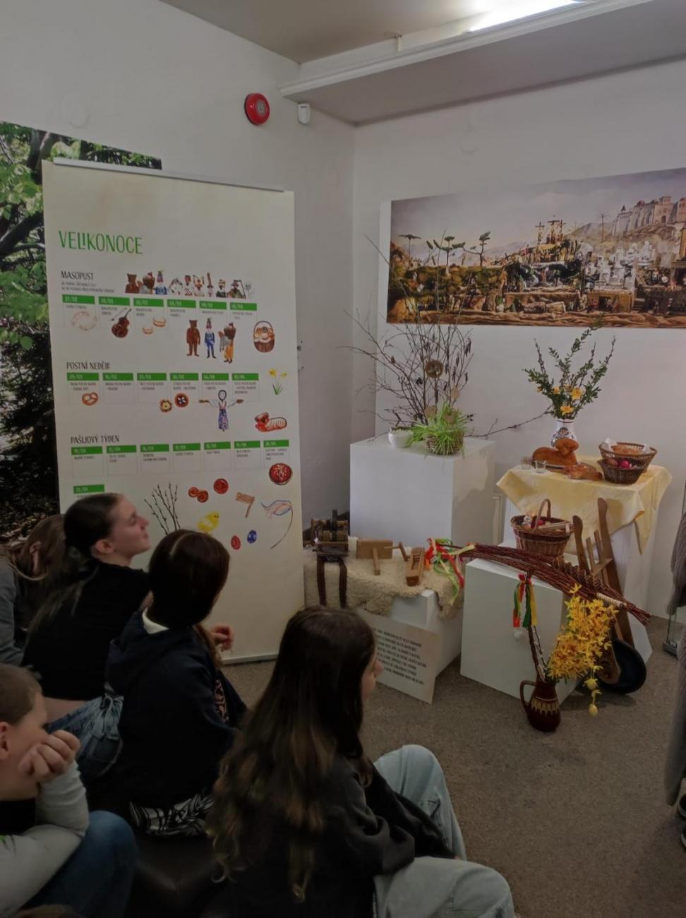 Velikonoční tradice a zvyky – návštěva Muzea Vysočiny v Jihlavě  5.A