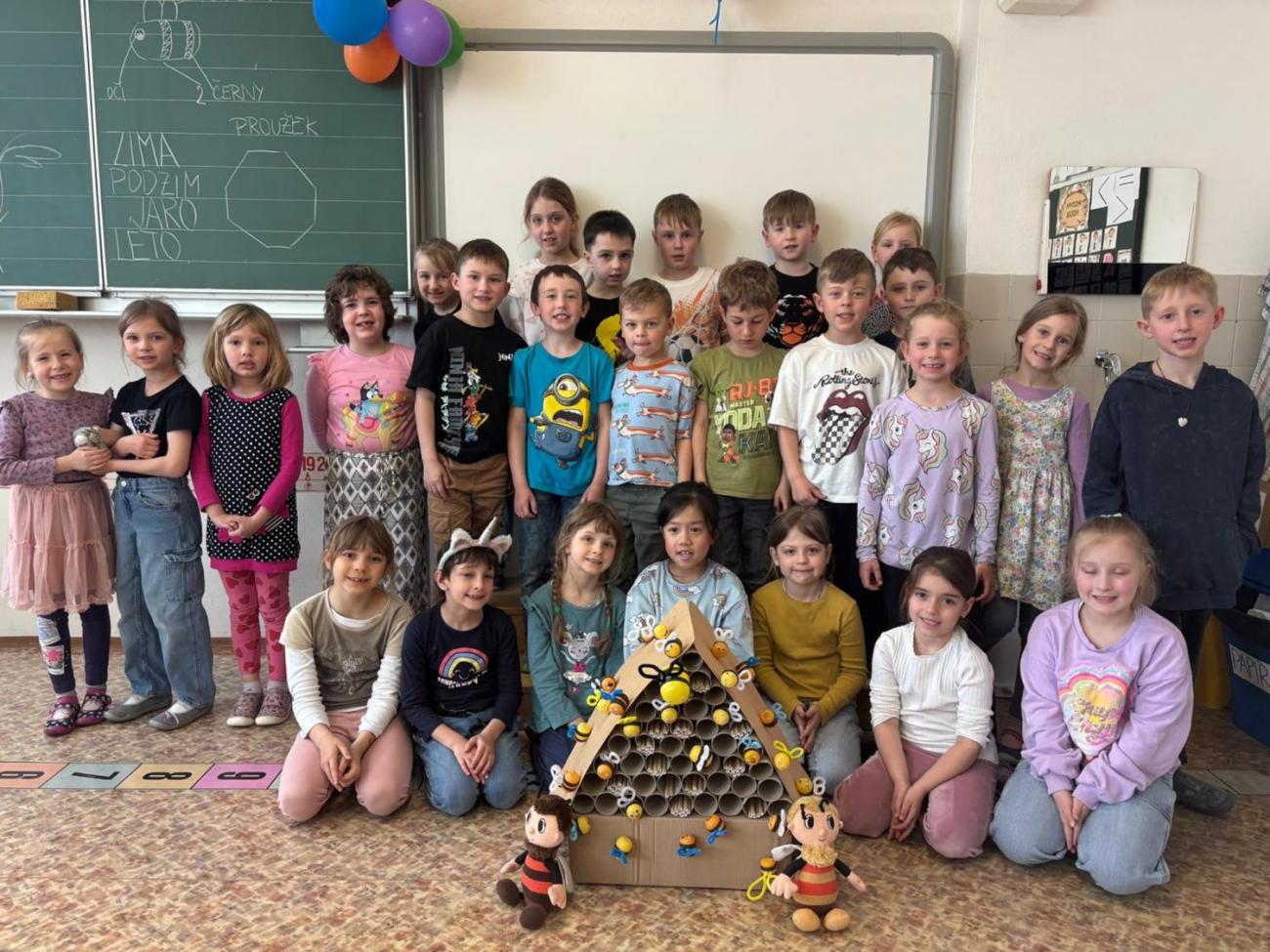 Projekt Včelky v 1.B