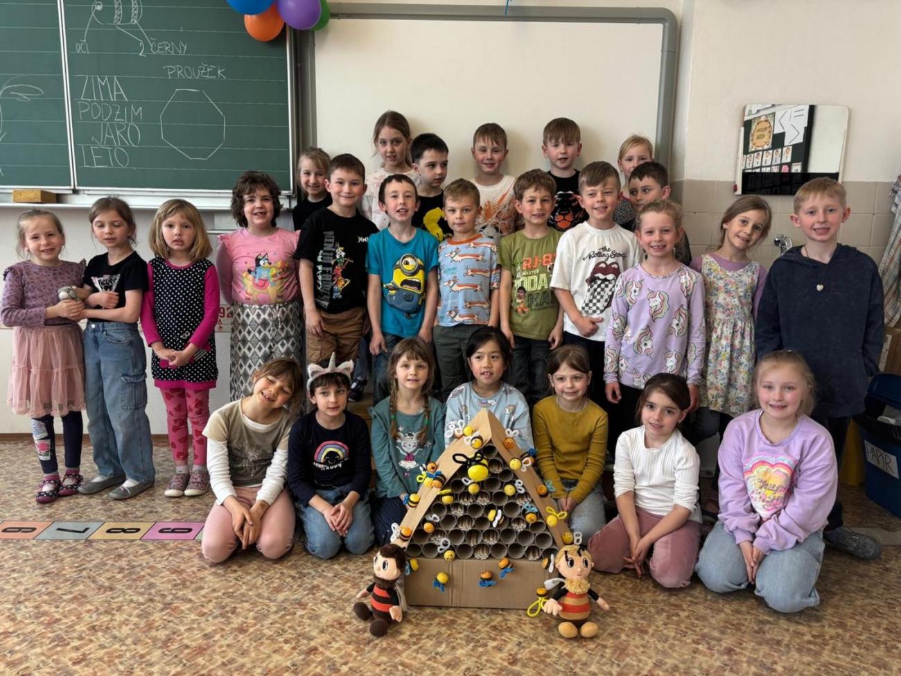 Projekt Včelky v 1.B