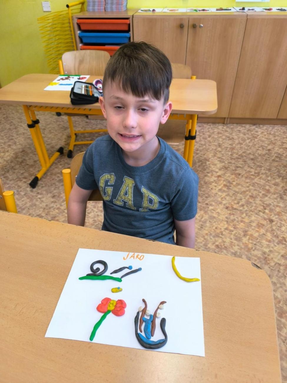 Praktické činnosti ve 2.A – Tvoření s plastelínou