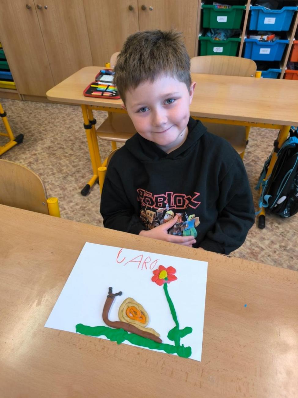 Praktické činnosti ve 2.A – Tvoření s plastelínou