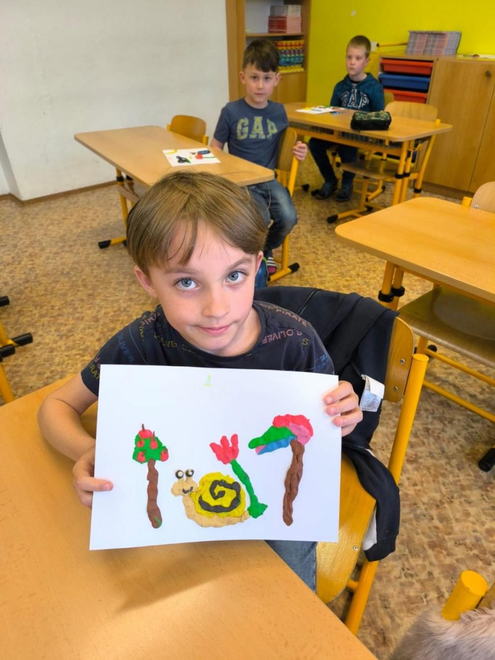 Praktické činnosti ve 2.A – Tvoření s plastelínou