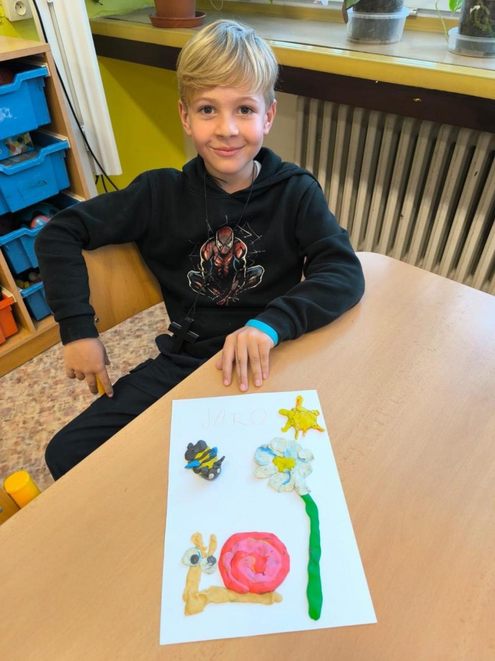 Praktické činnosti ve 2.A – Tvoření s plastelínou