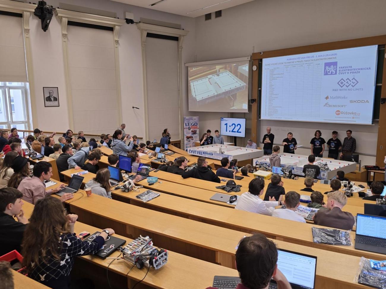 Robosoutěž 2025 – ČVUT Praha
