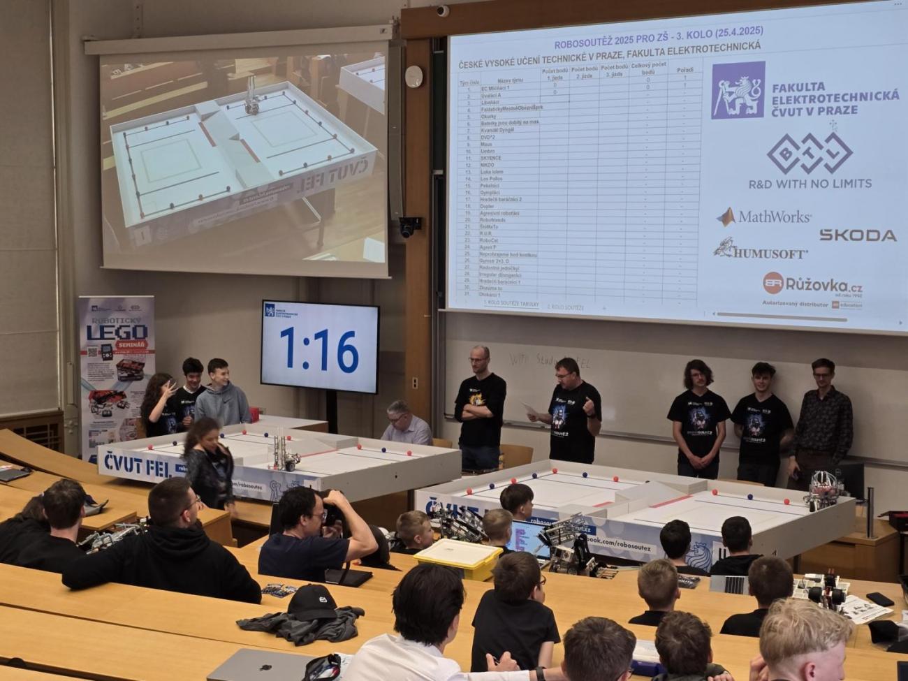 Robosoutěž 2025 – ČVUT Praha