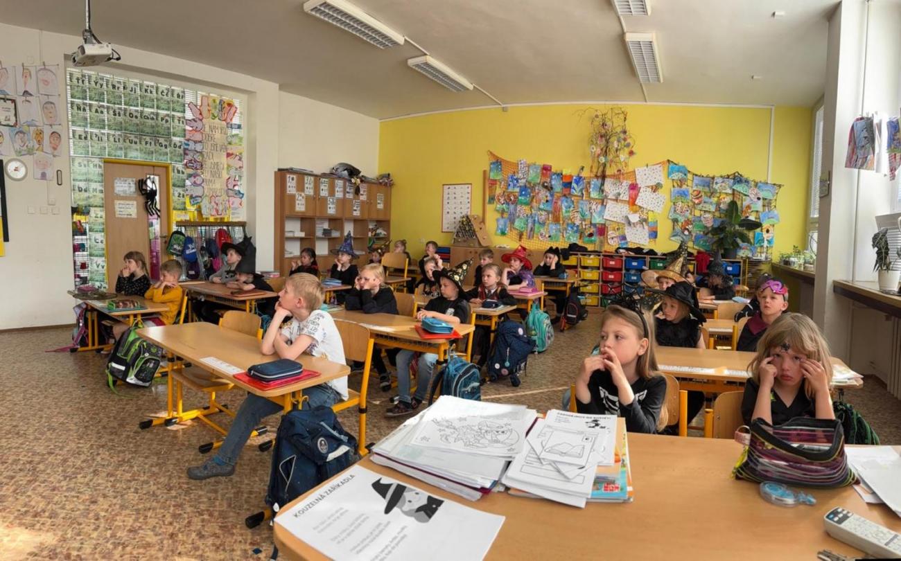Projektový den v 1. B – Čarodějnice