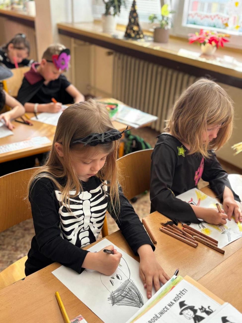 Projektový den v 1. B – Čarodějnice