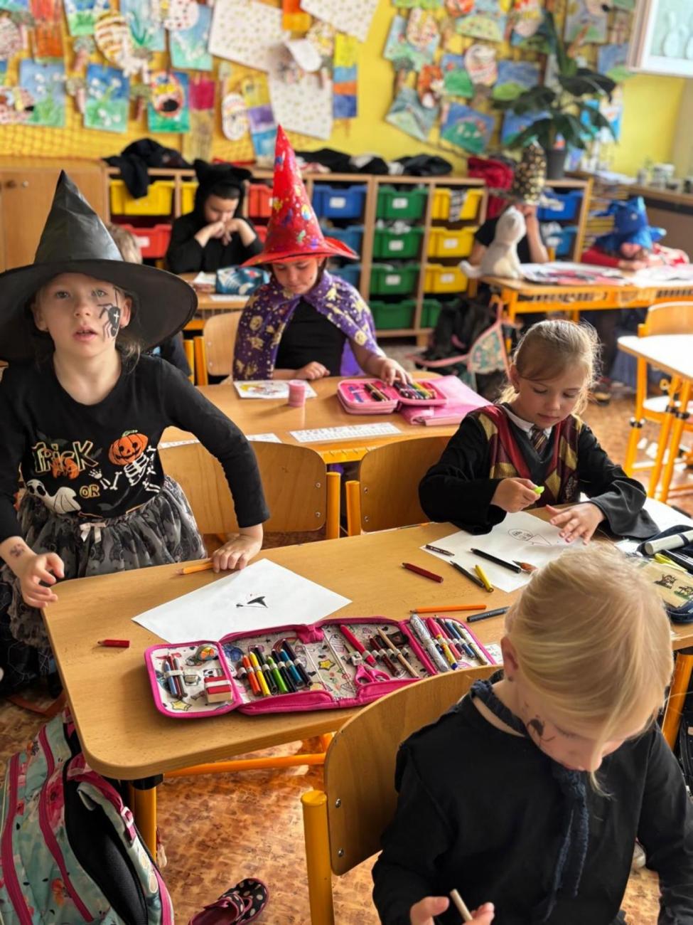 Projektový den v 1. B – Čarodějnice
