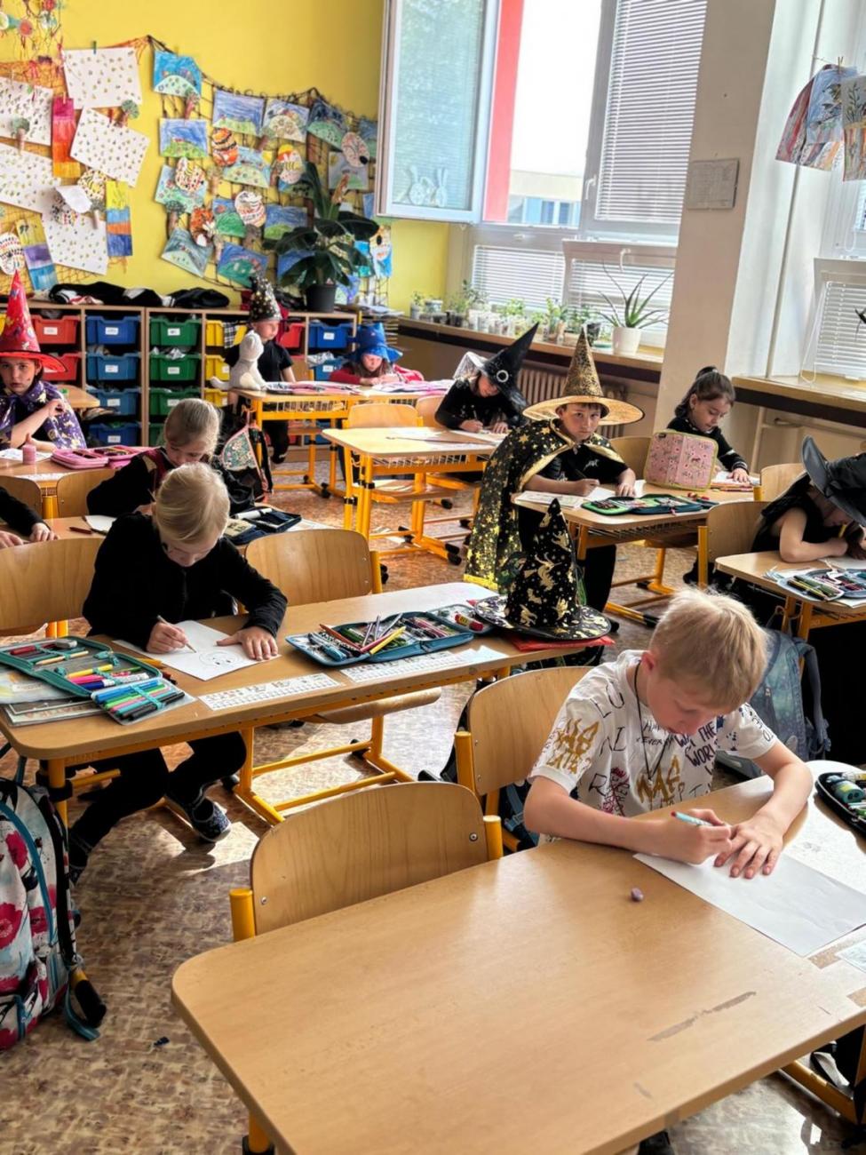 Projektový den v 1. B – Čarodějnice