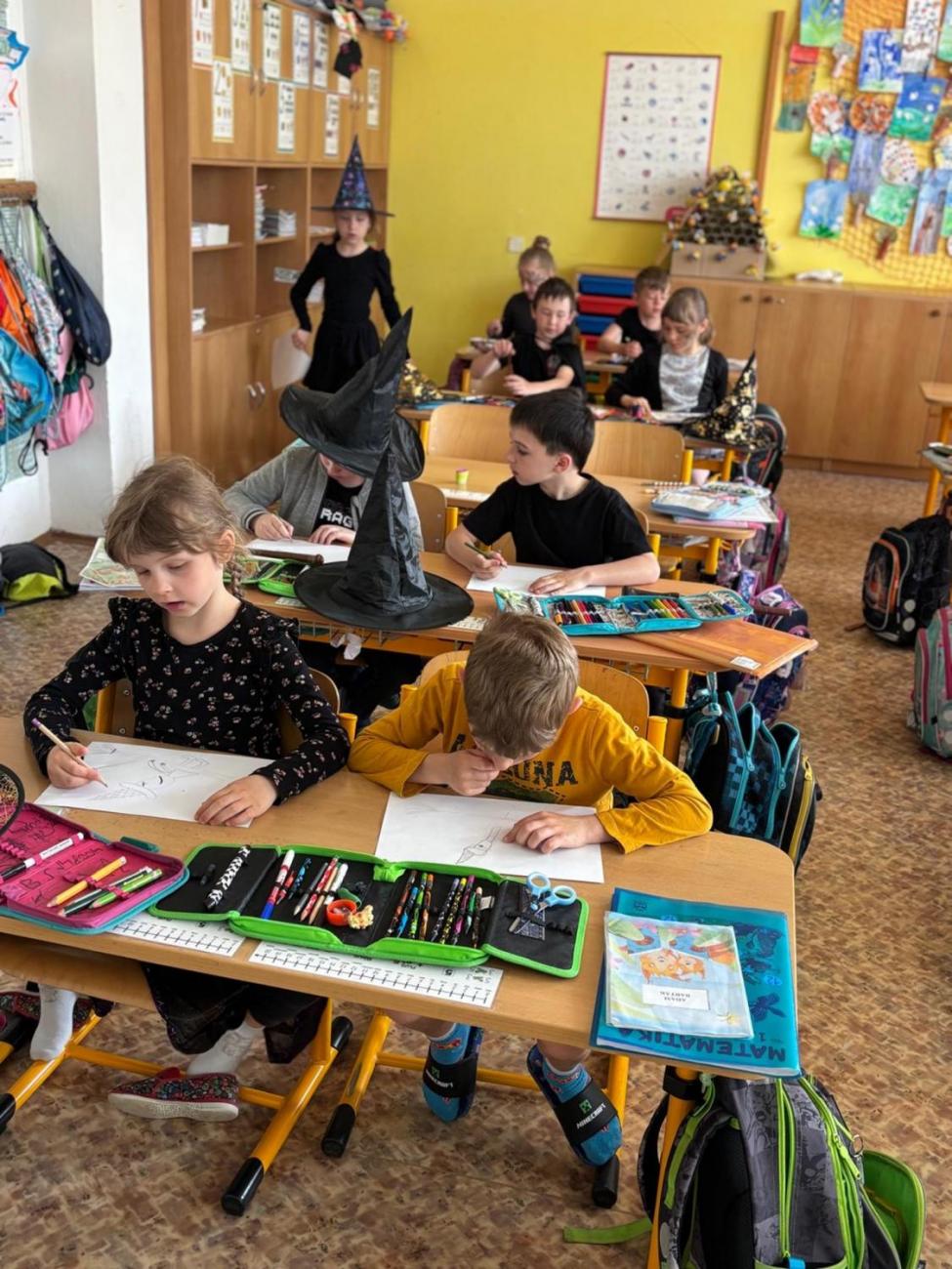 Projektový den v 1. B – Čarodějnice