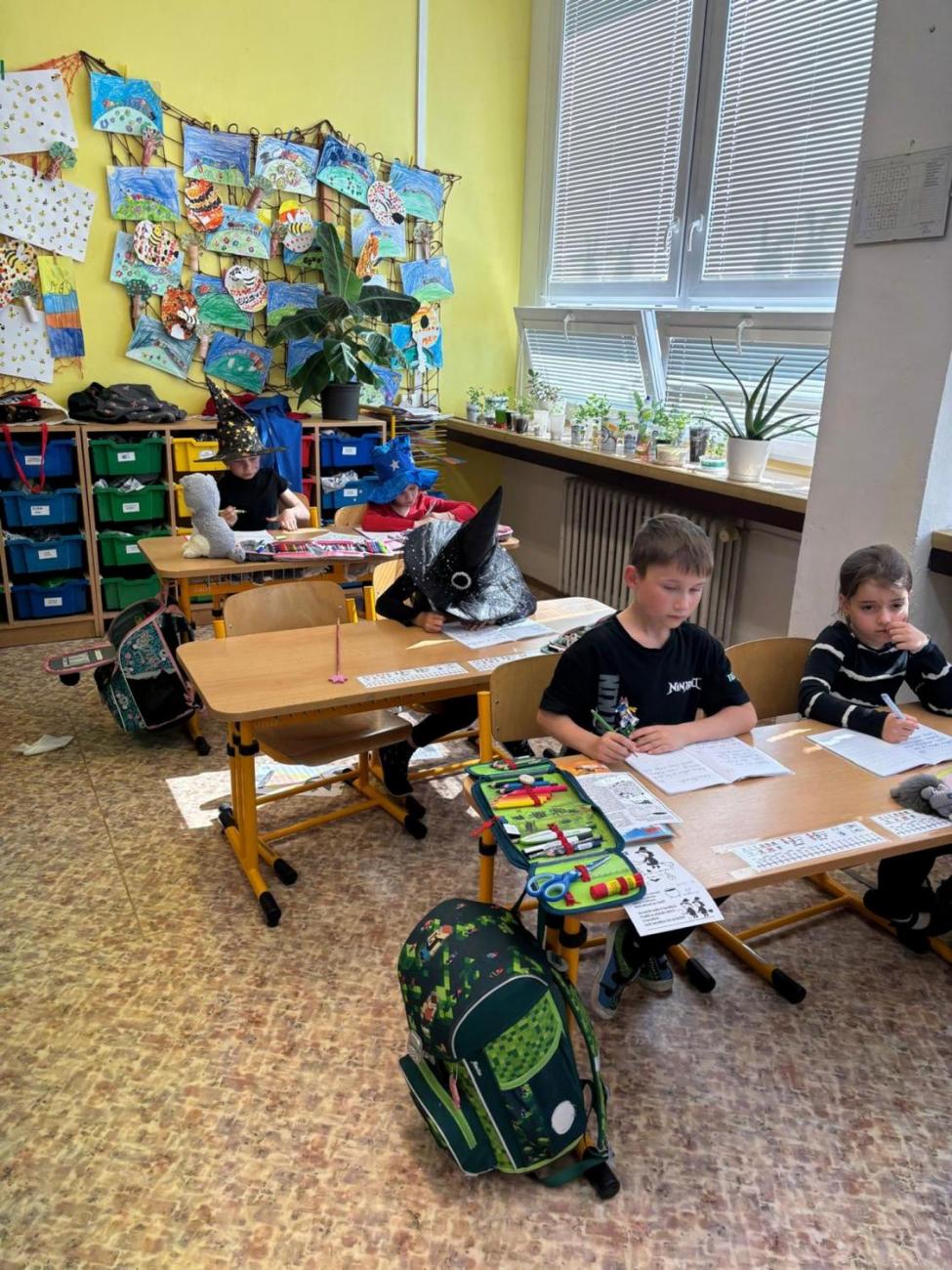 Projektový den v 1. B – Čarodějnice