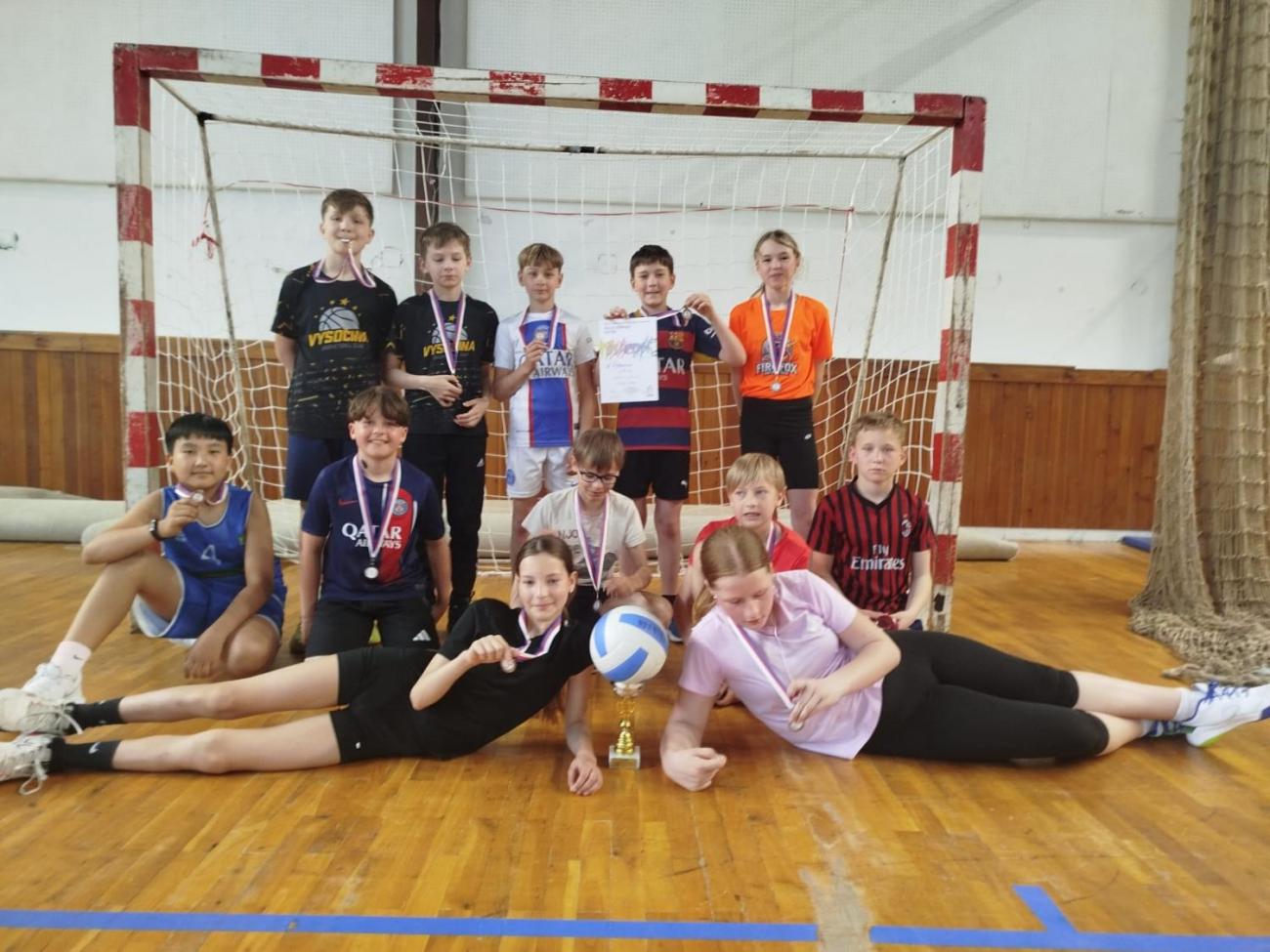 Okresní kolo ve vybíjené